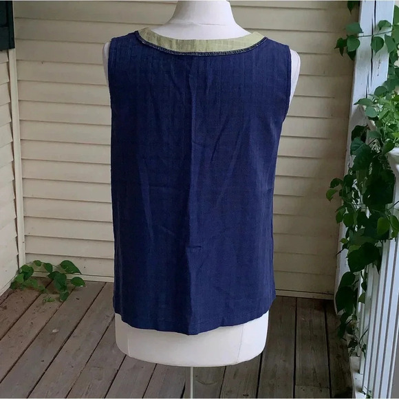 Faith By Celia Forrester Patchwork Boho Cami Tank Top S Shirt Lagenlook Artsy - Picture 2 of 5